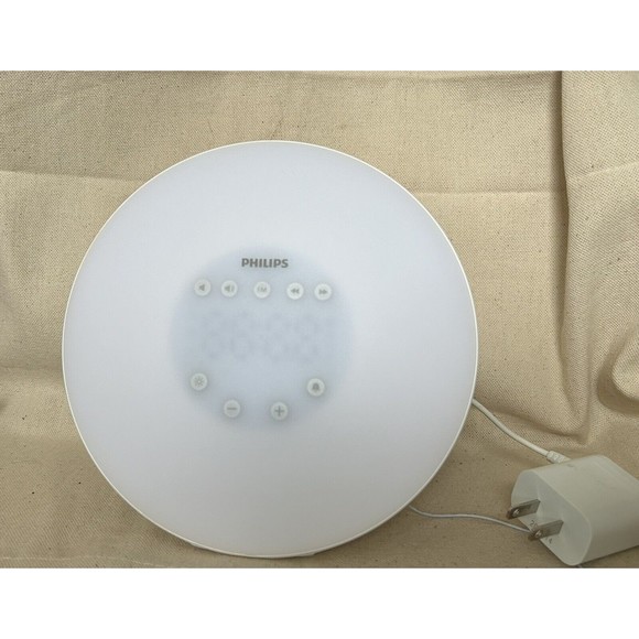 Philips Other - Philips Alarm Clock Wake-Up Radio Light with Sunrise Simulation White HF3505